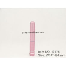 Slender&Elegant Aluminum Pen-shaped Lipstick Tube E175, cup size 8.5mm,Custom color